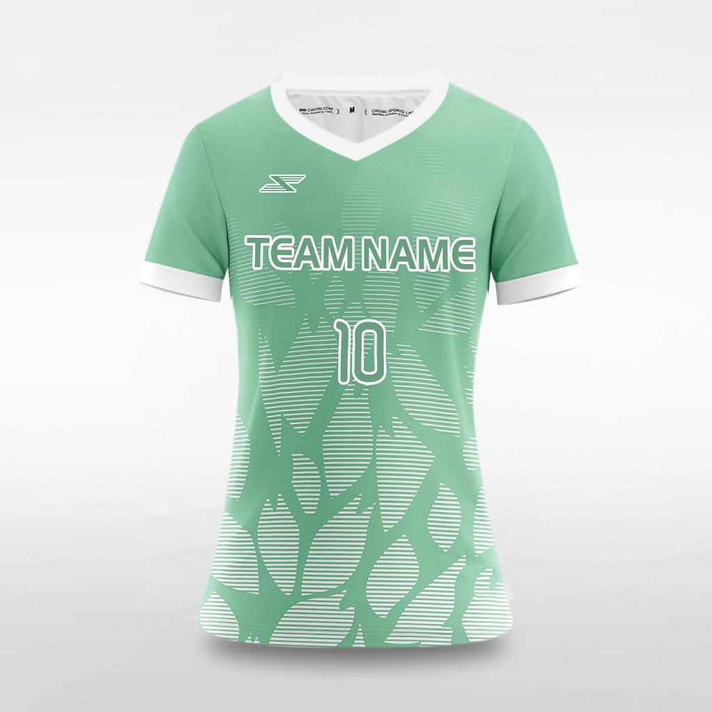 Alien Web - Customized Women's Sublimated Football Jersey