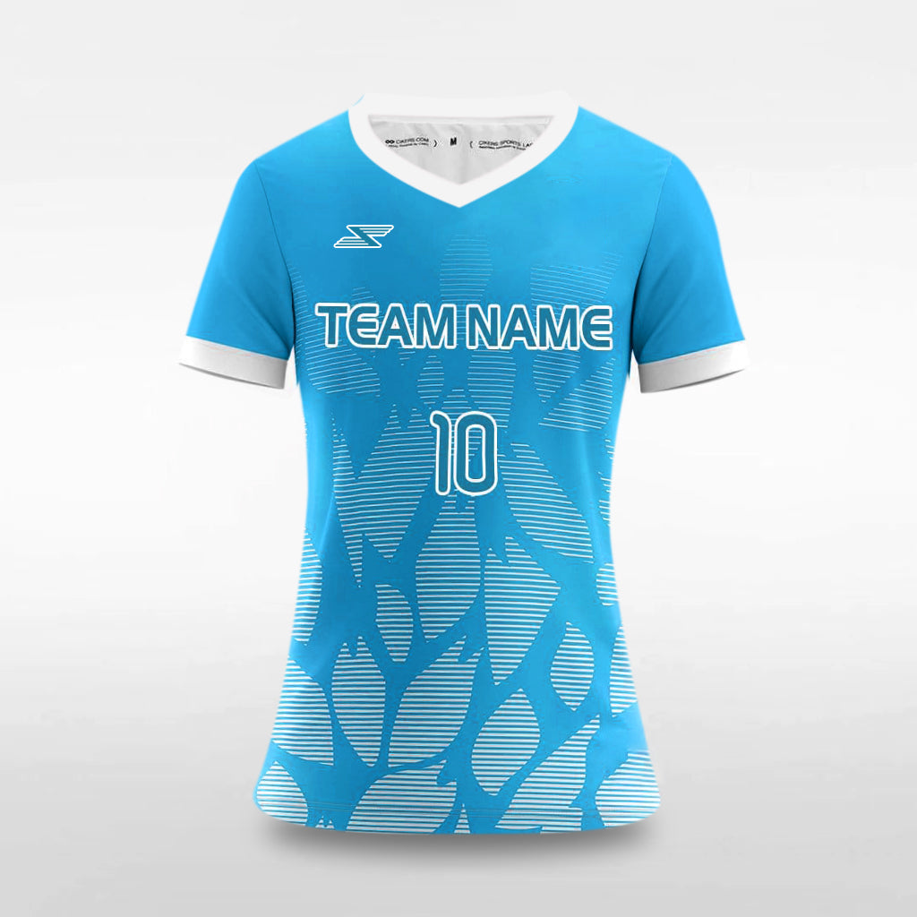 Alien Web - Customized Women's Sublimated Football Jersey