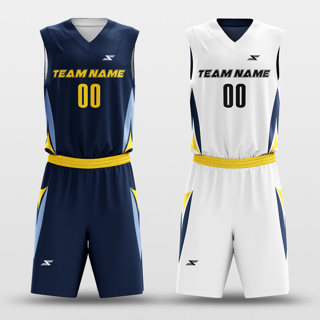 Grizzly - Customized Reversible Sublimated Basketball Set