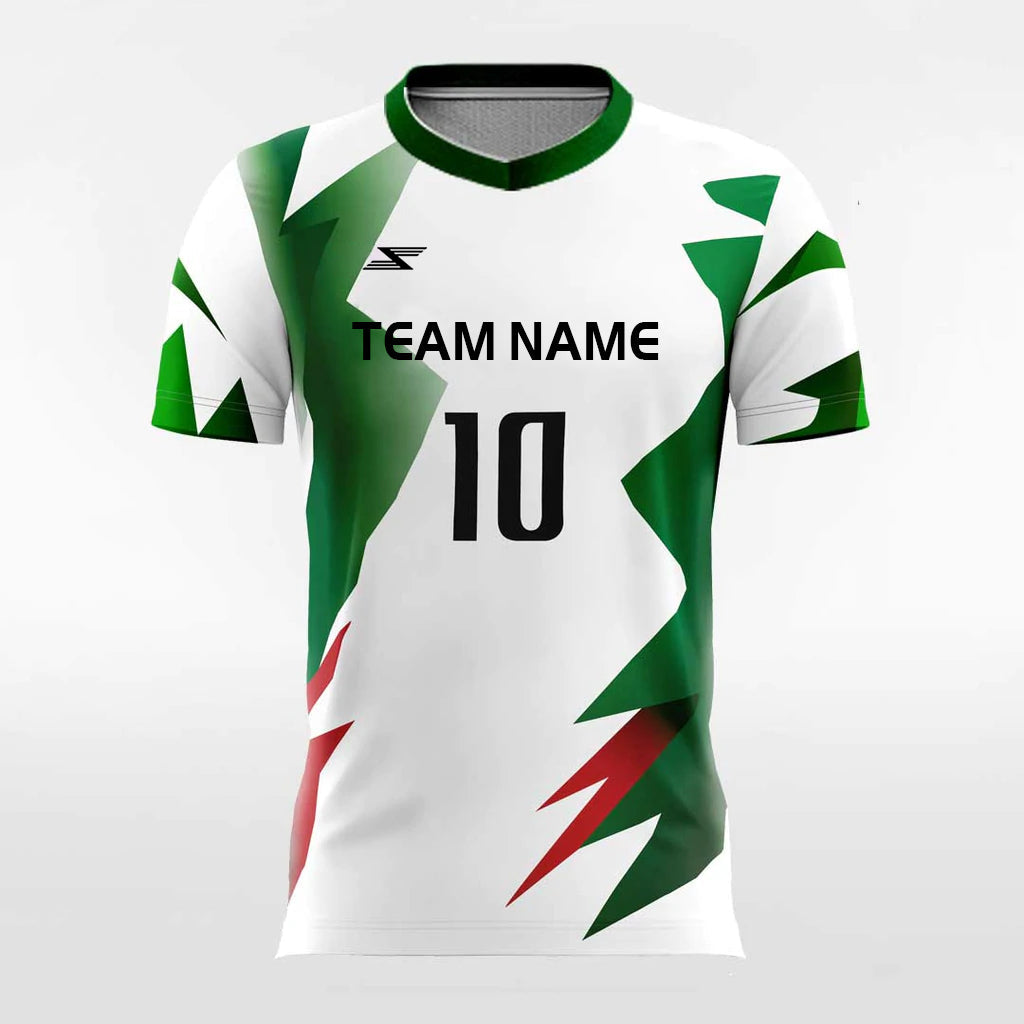 Light And Shadow - Customized Men's Sublimated Football Jersey