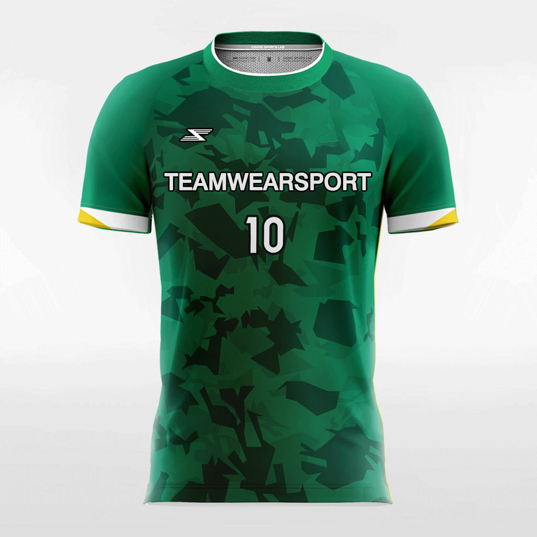 Rainforest - Customized Men's Sublimated Football Jersey
