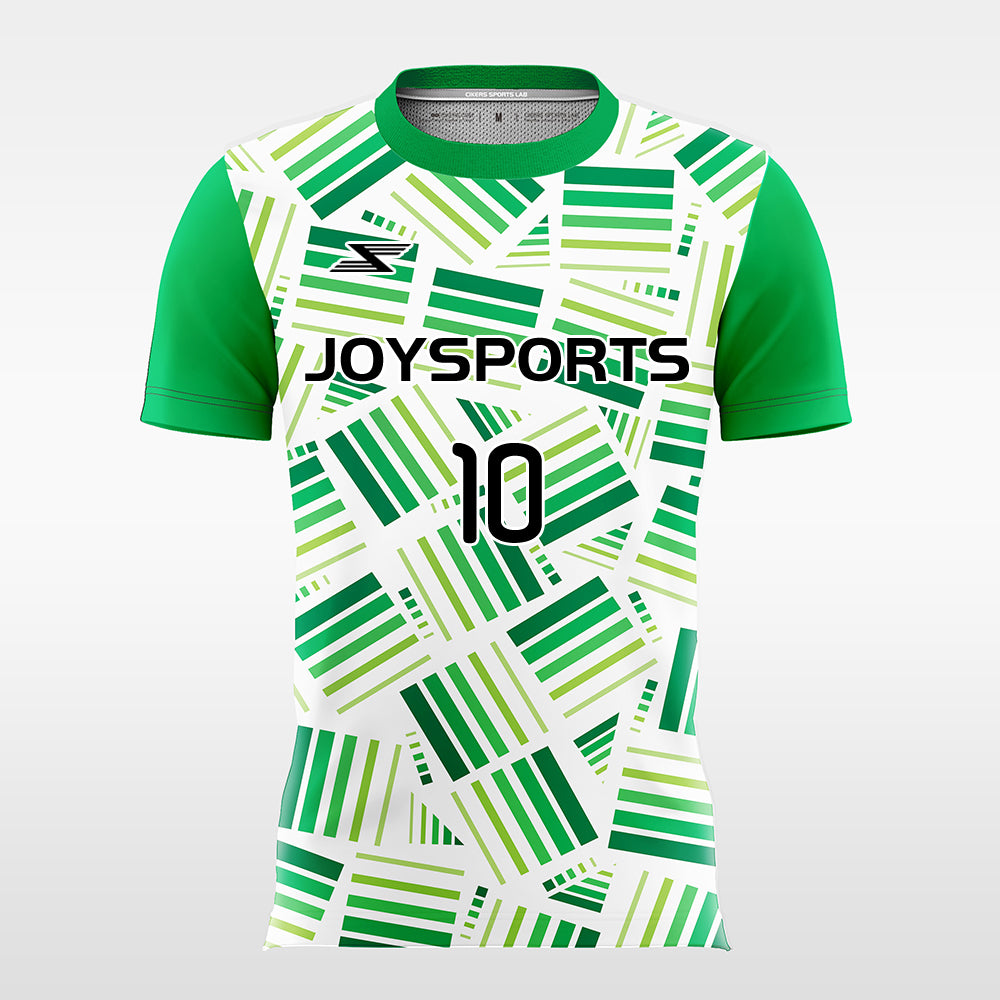 Tropical-Forest-Men’s Sublimated Football Jersey