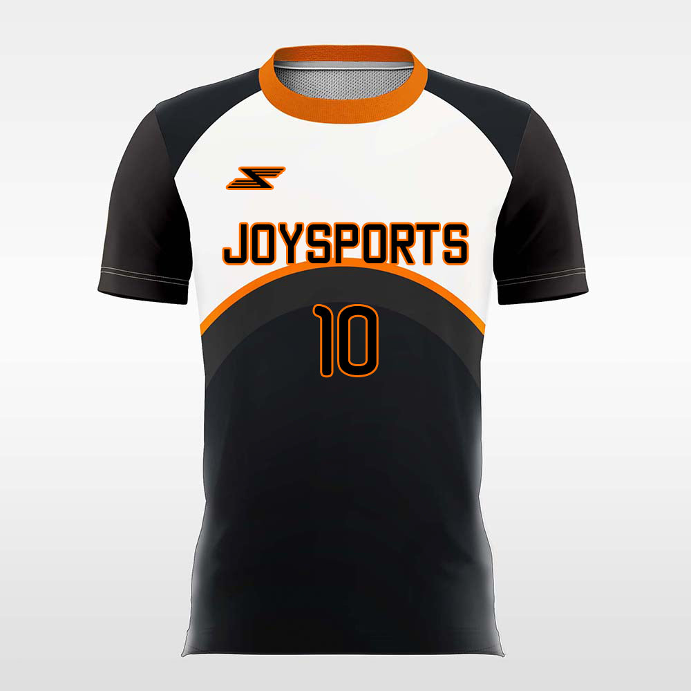 White-textile-Men’s Sublimated Football Jersey