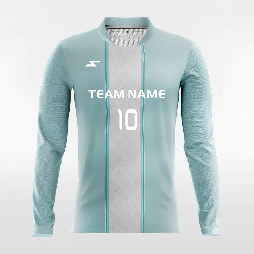 Apollo - Customized Men's Sublimated Long Sleeve Football Jersey