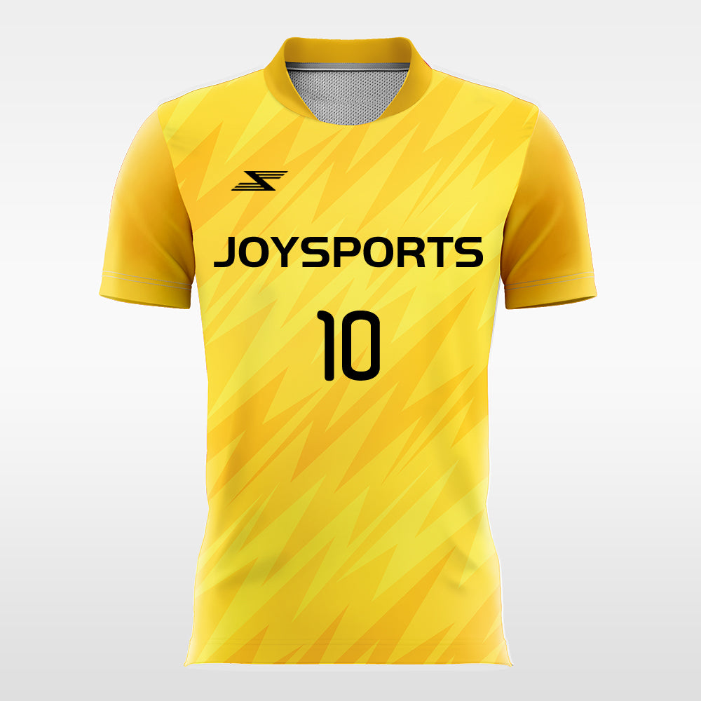 Brilliant-Customized Men's Sublimated Football Jersey