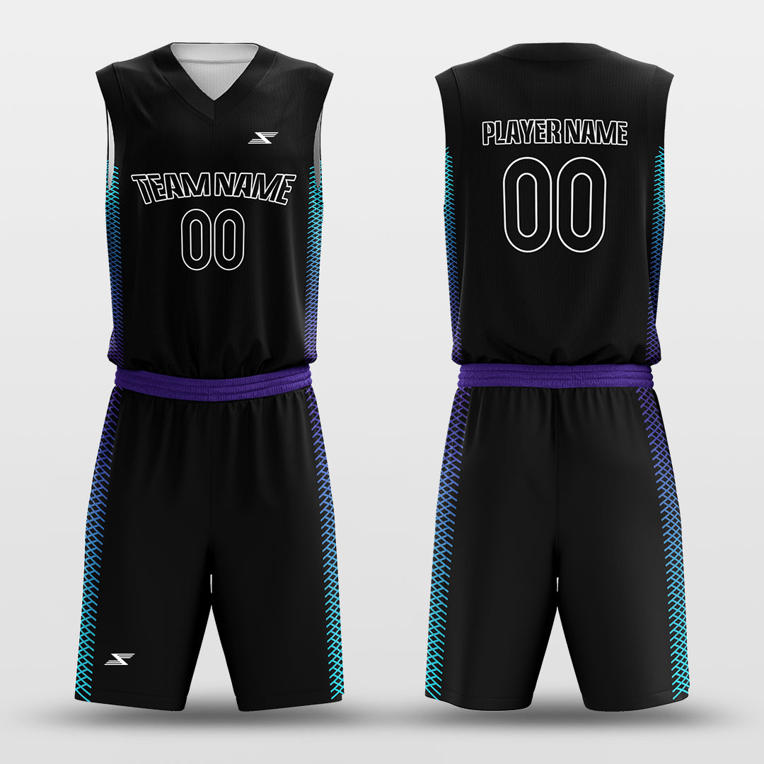Grid - Customized Reversible Sublimated Basketball Set