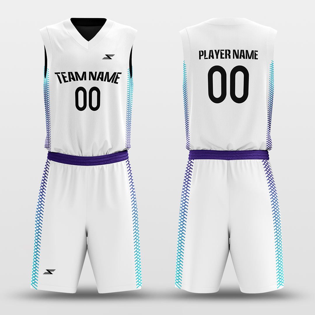 Grid - Customized Reversible Sublimated Basketball Set