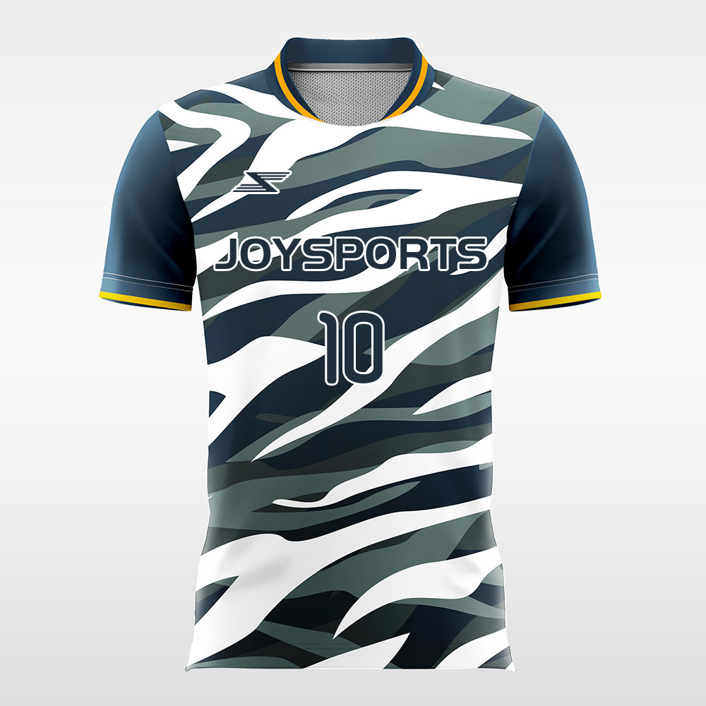 Curve-Customized Men's Sublimated Football Jersey