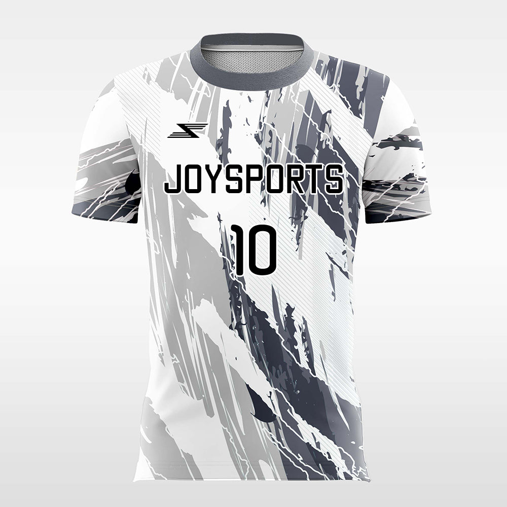 Snowy-Gorgeousness-Customized Men's Sublimated Football Jersey