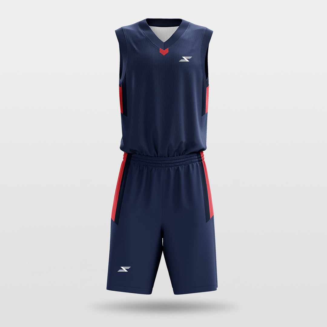 Captain America -Customized Sublimated Basketball Set