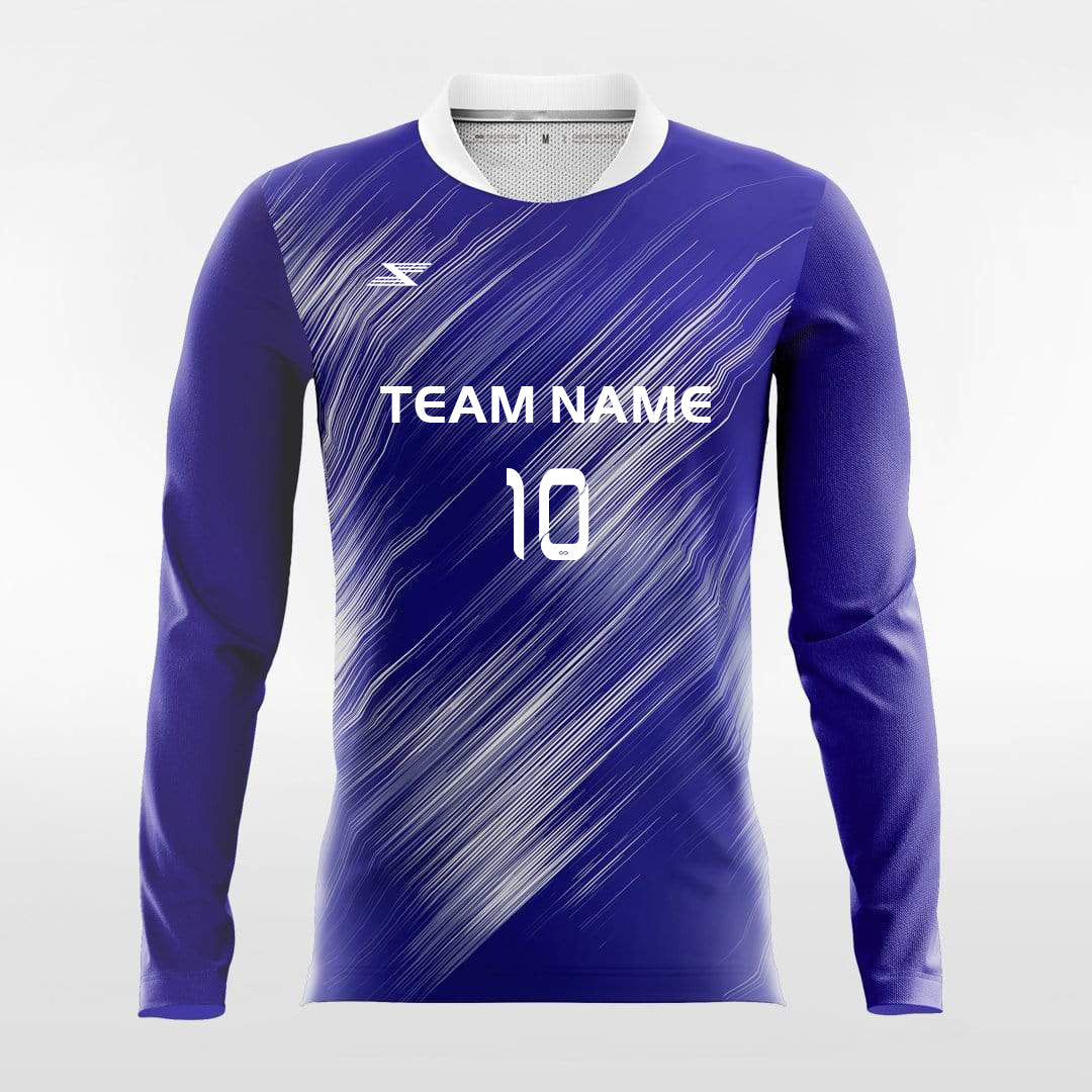 Endless - Customized Men's Sublimated Long Sleeve Football Jersey