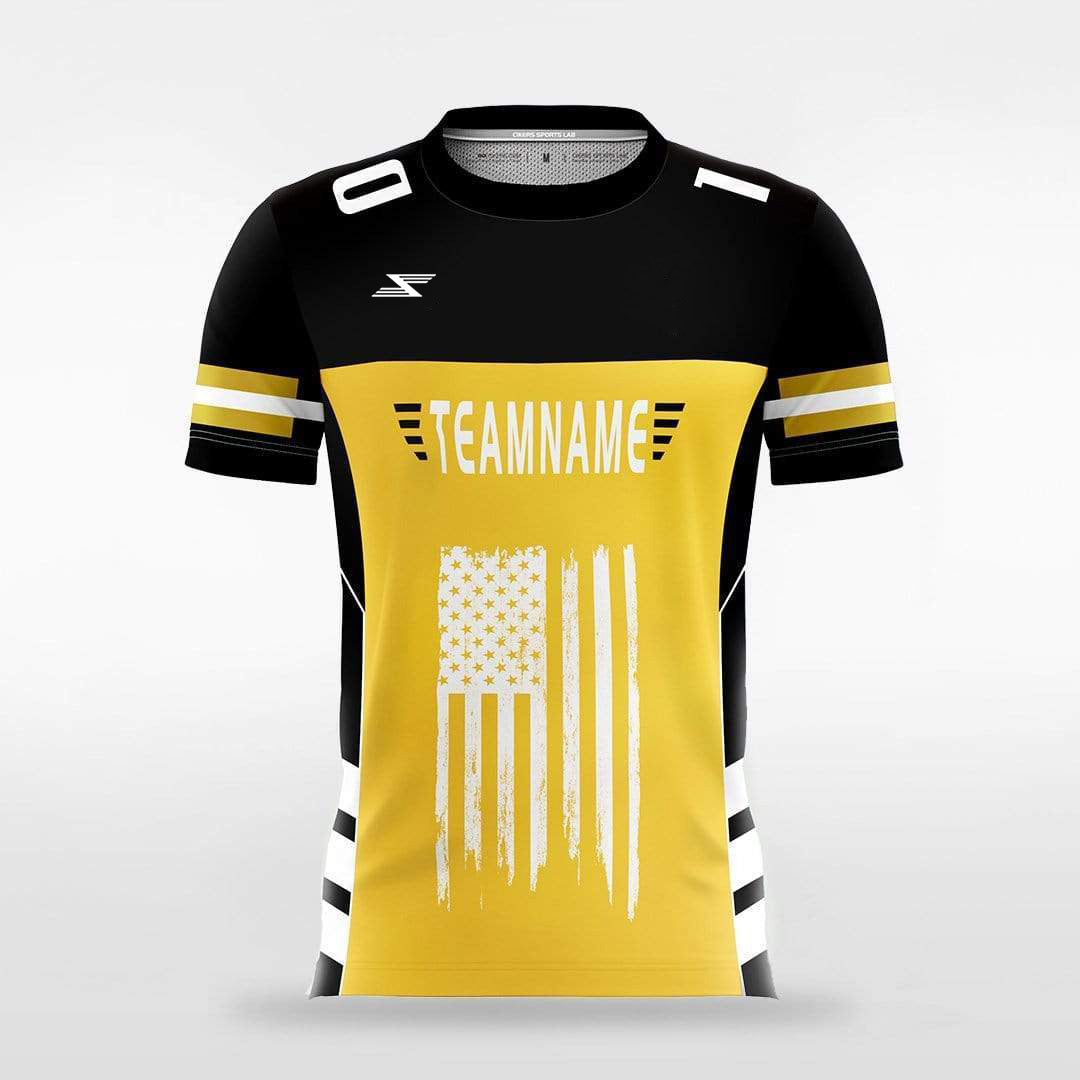 Steel Man - Customized Men's Sublimated Football Jersey