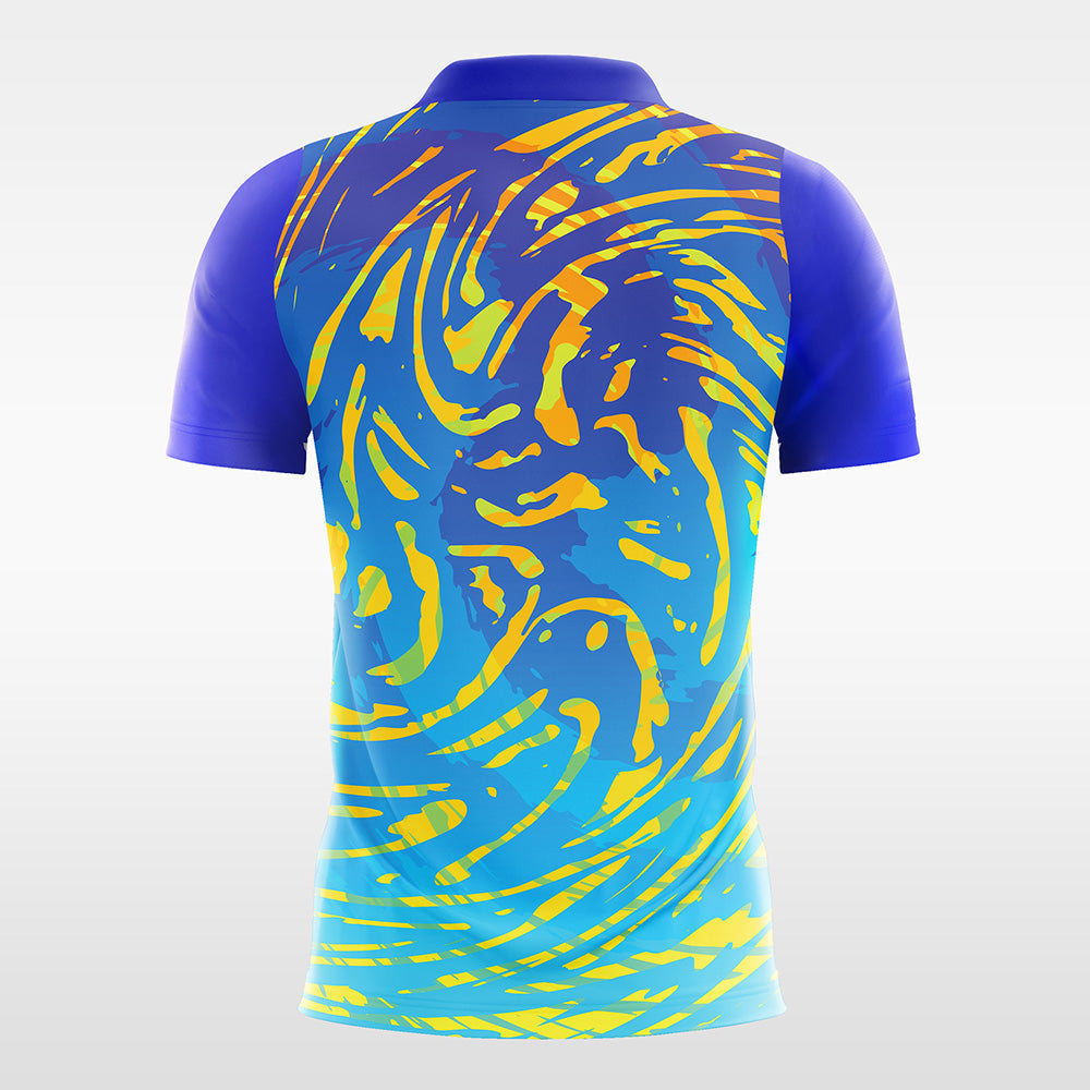 Lapis-Lazuli-Men’s Sublimated Football Jersey