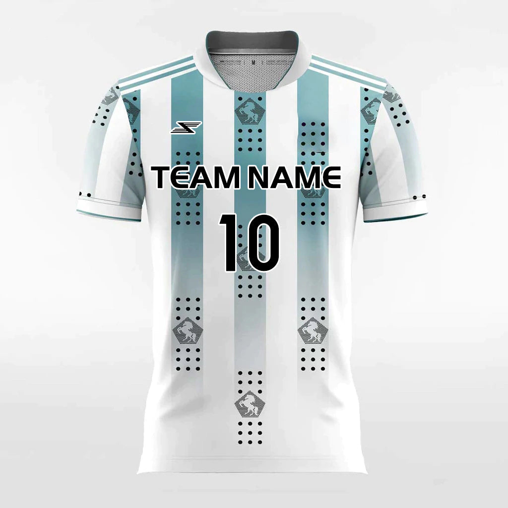 Zebra - Customized Men's Sublimated Football Jersey