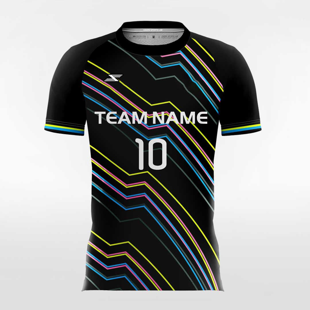 Neon - Customized Men's Sublimated Football Jersey