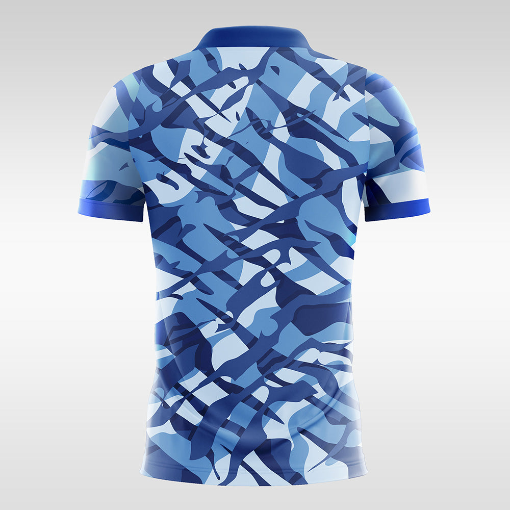 Snowflake-Men’s Sublimated Football Jersey