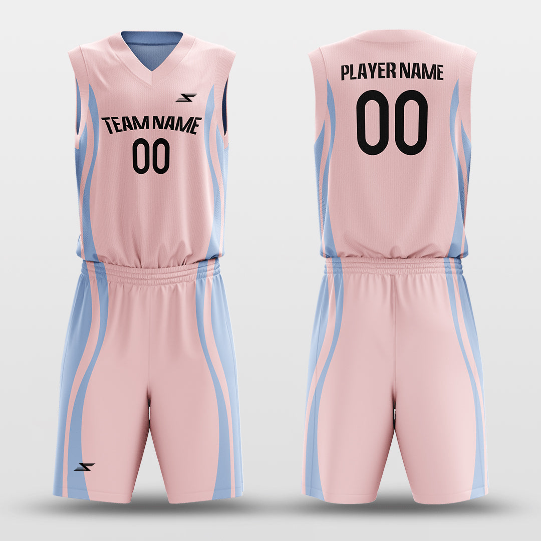CLASSIC28 - Customized Reversible Sublimated Basketball Set