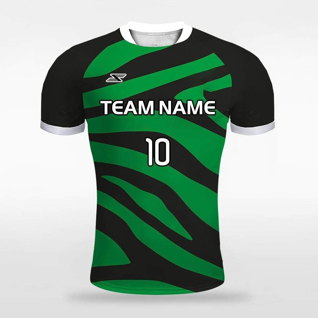 Jungle - Customized Men's Sublimated Football Jersey