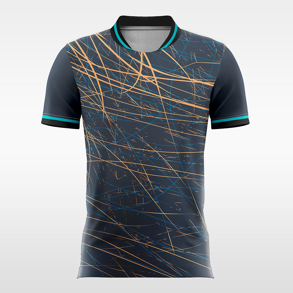 Painting-2-Men’s Sublimated Football Jersey