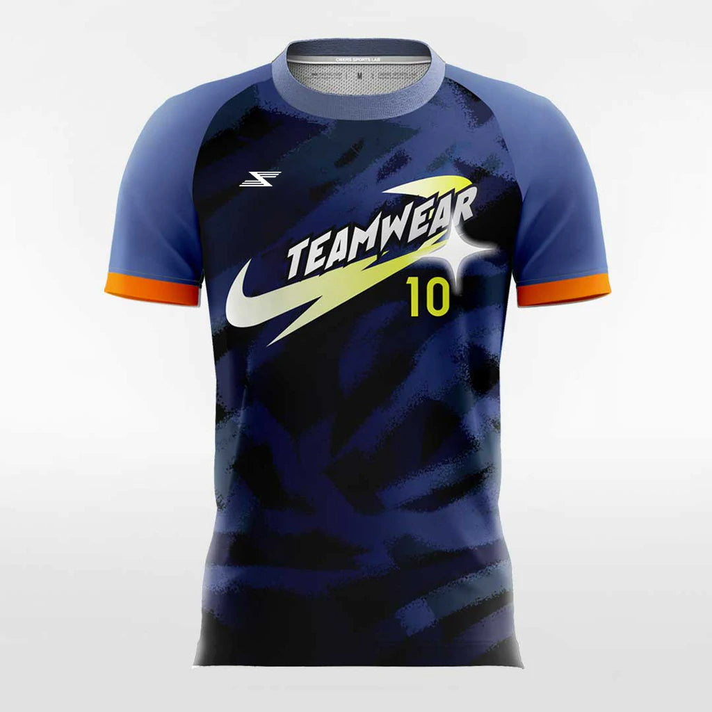 Cosmic Dust - Customized Men's Sublimated Football Jersey