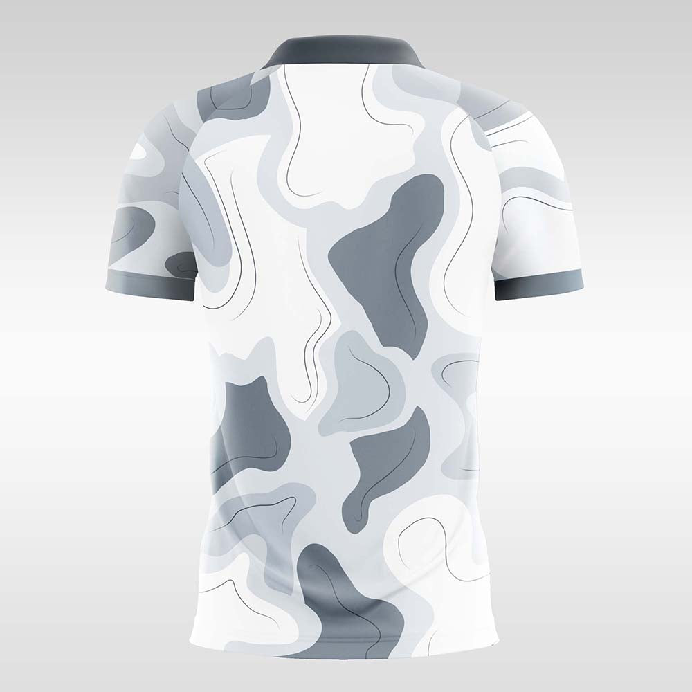 Variegatedsnow-Customized Men's Sublimated Football Jersey