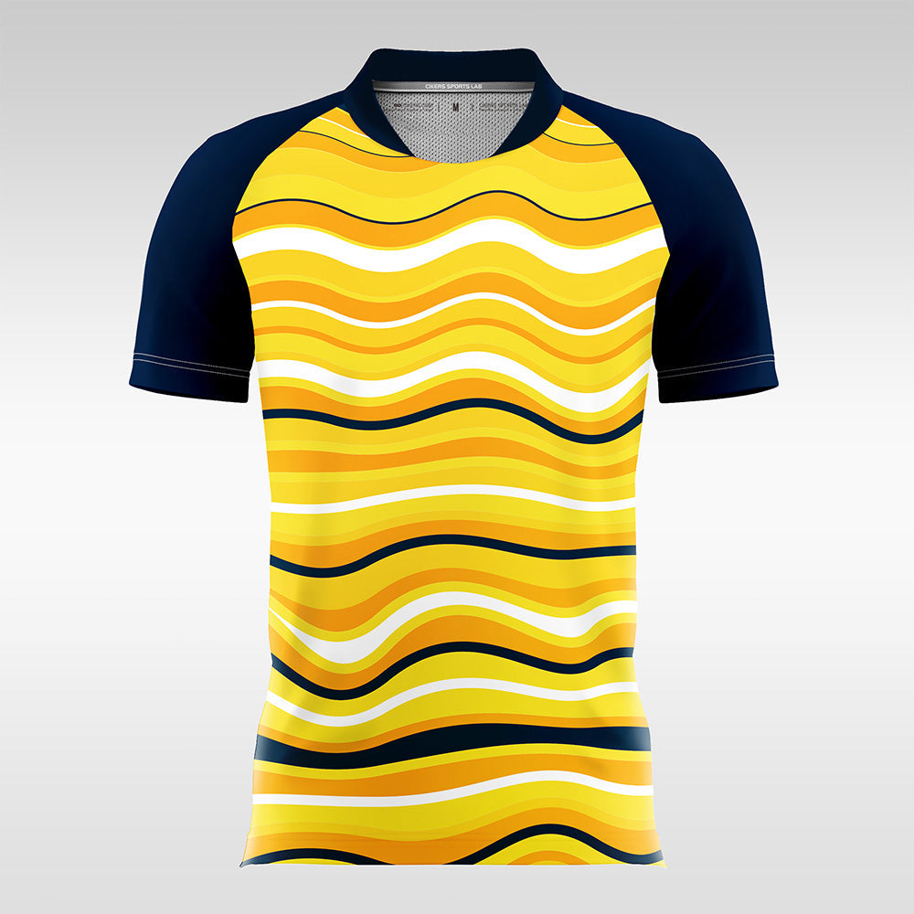 Fluids-Customized Men's Sublimated Football Jersey
