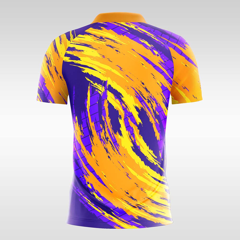 Purpleclear-Customized Men's Sublimated Football Jersey