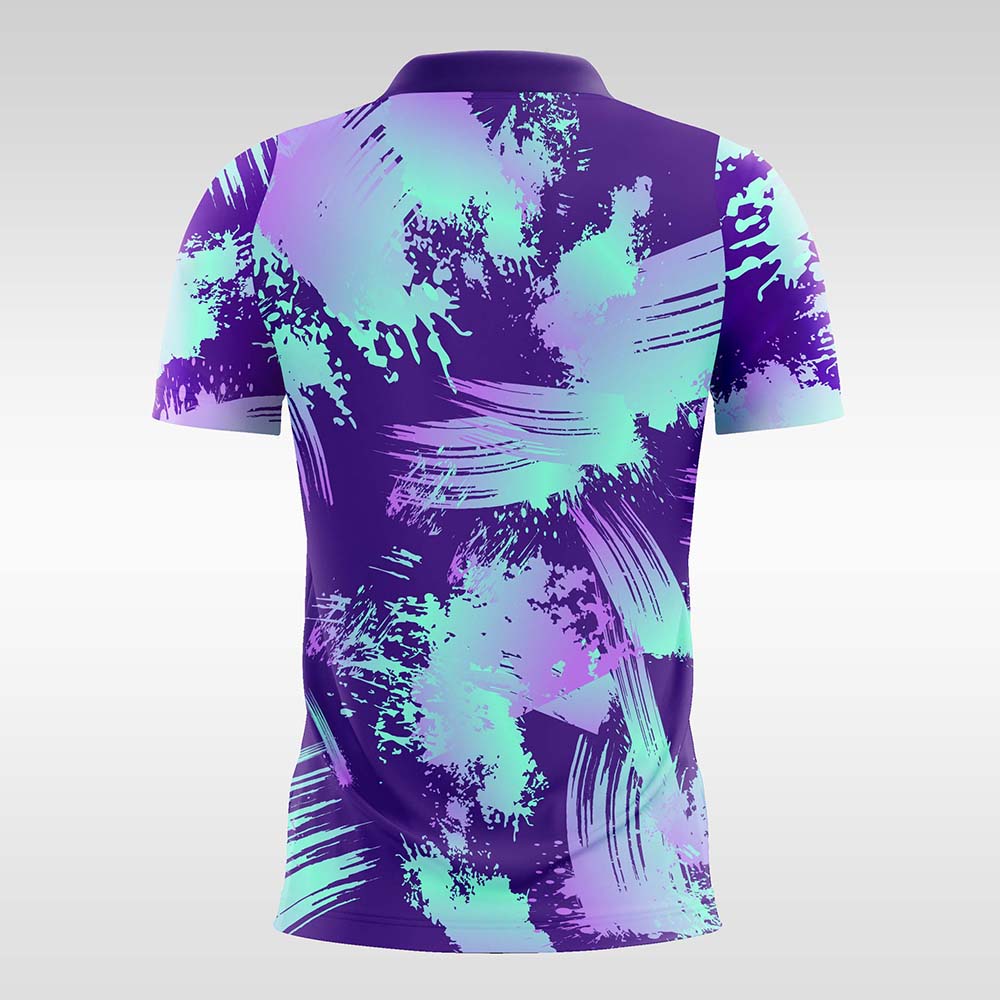 Purplepower-Customized Men's Sublimated Football Jersey