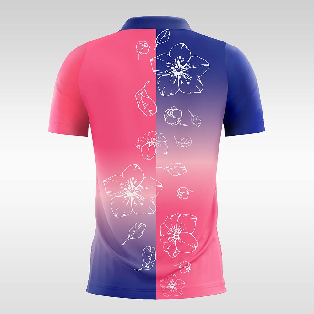 Floweryhaze-Customized Men's Sublimated Football Jersey