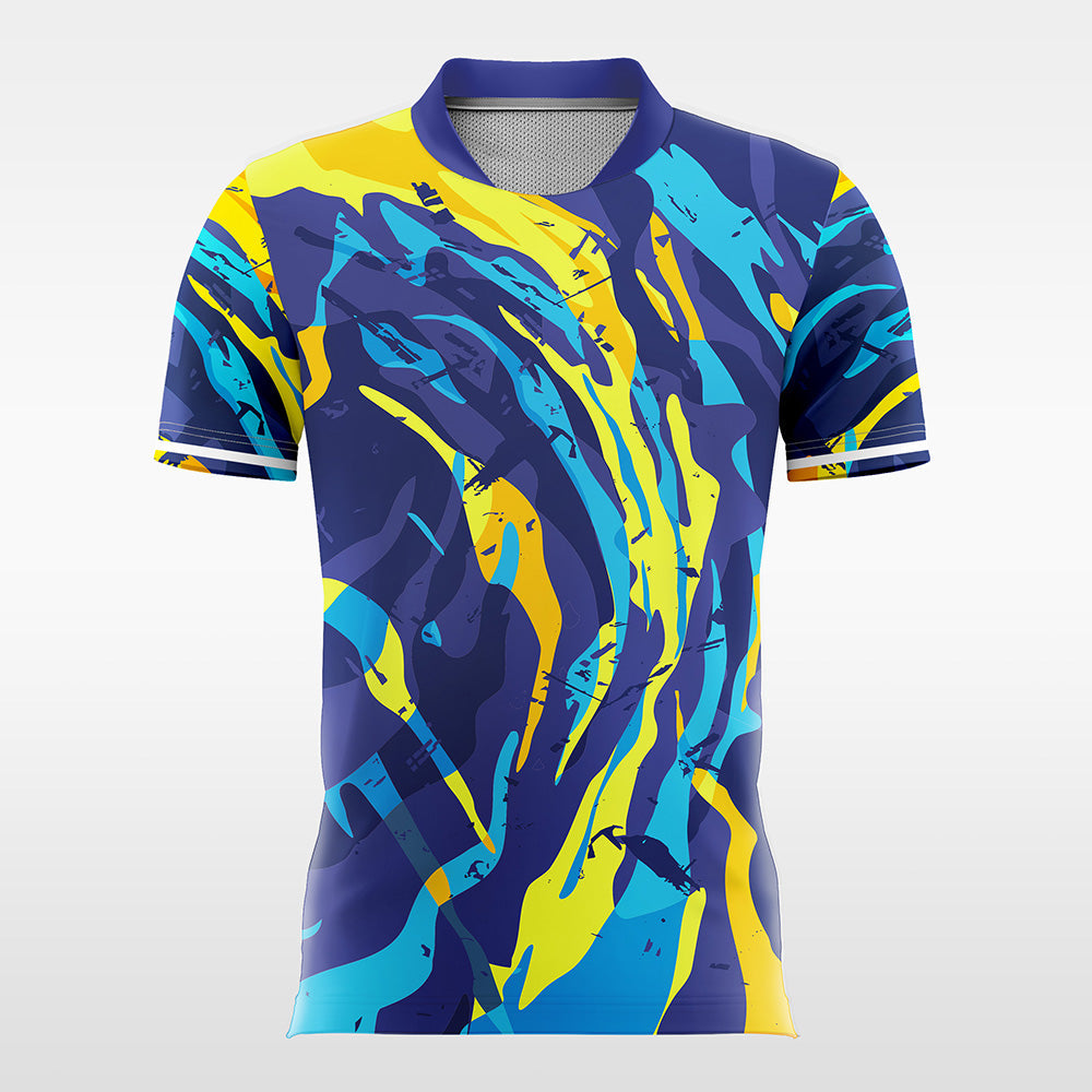 Cool-Breeze-Moon-Customized Men's Sublimated Football Jersey