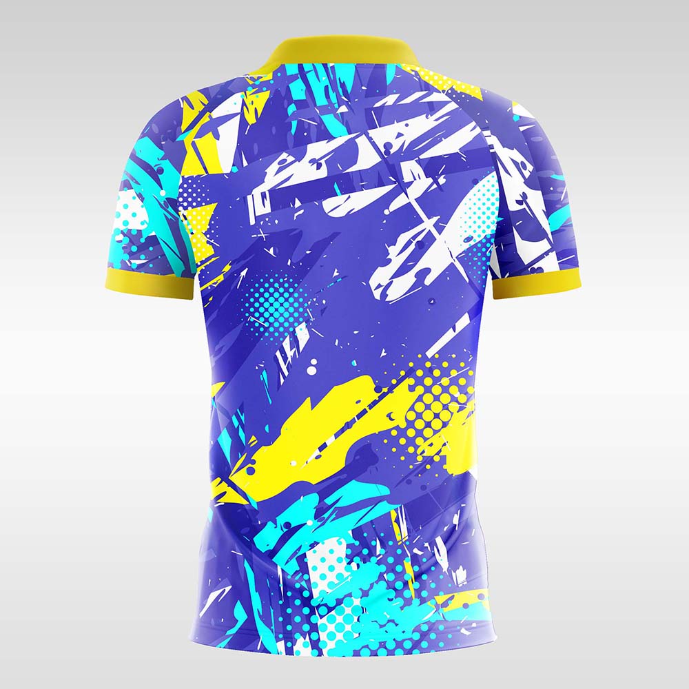 Moonlight-Heart-Customized Men's Sublimated Football Jersey