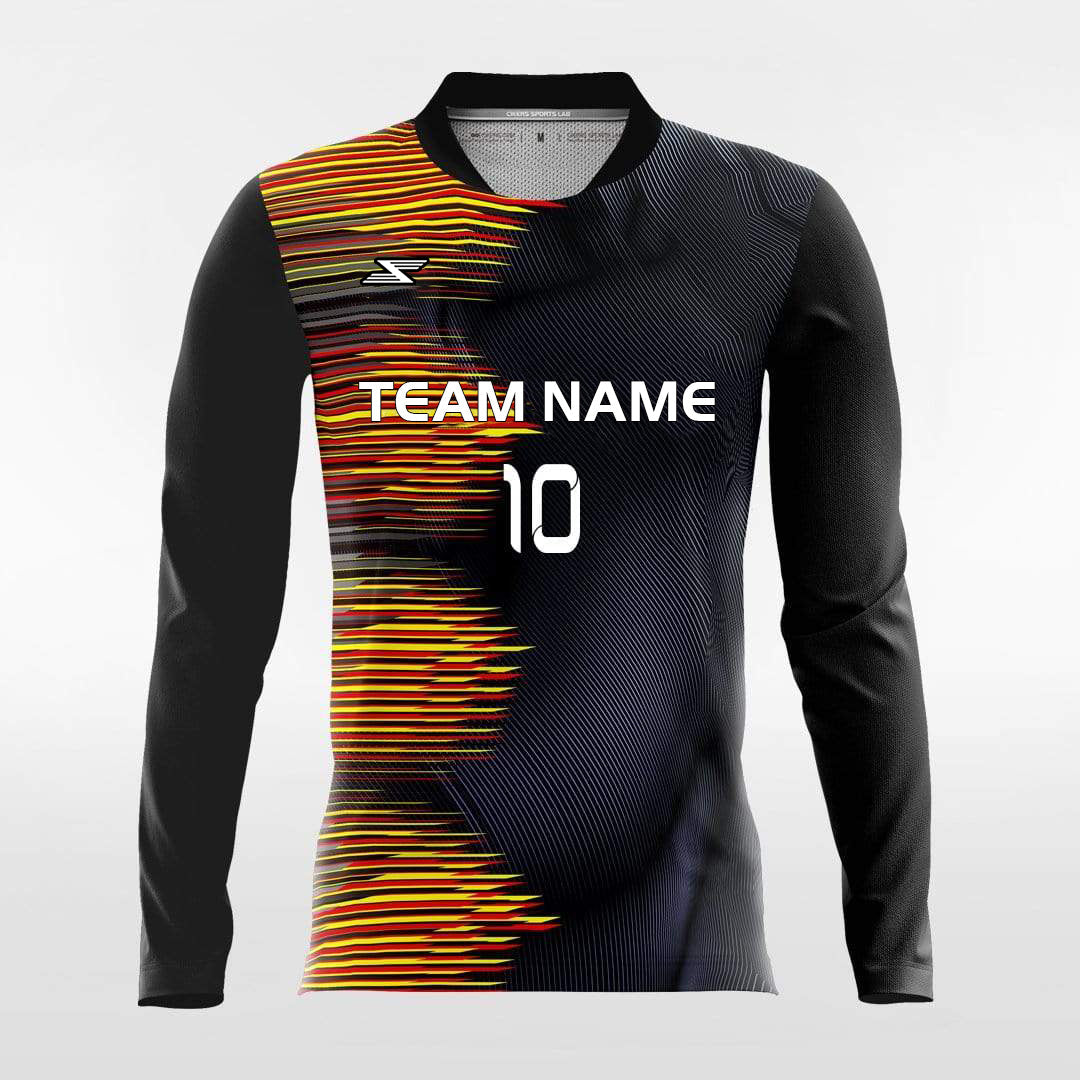 Team Germany - Customized Men's Sublimated Long Sleeve Football Jersey