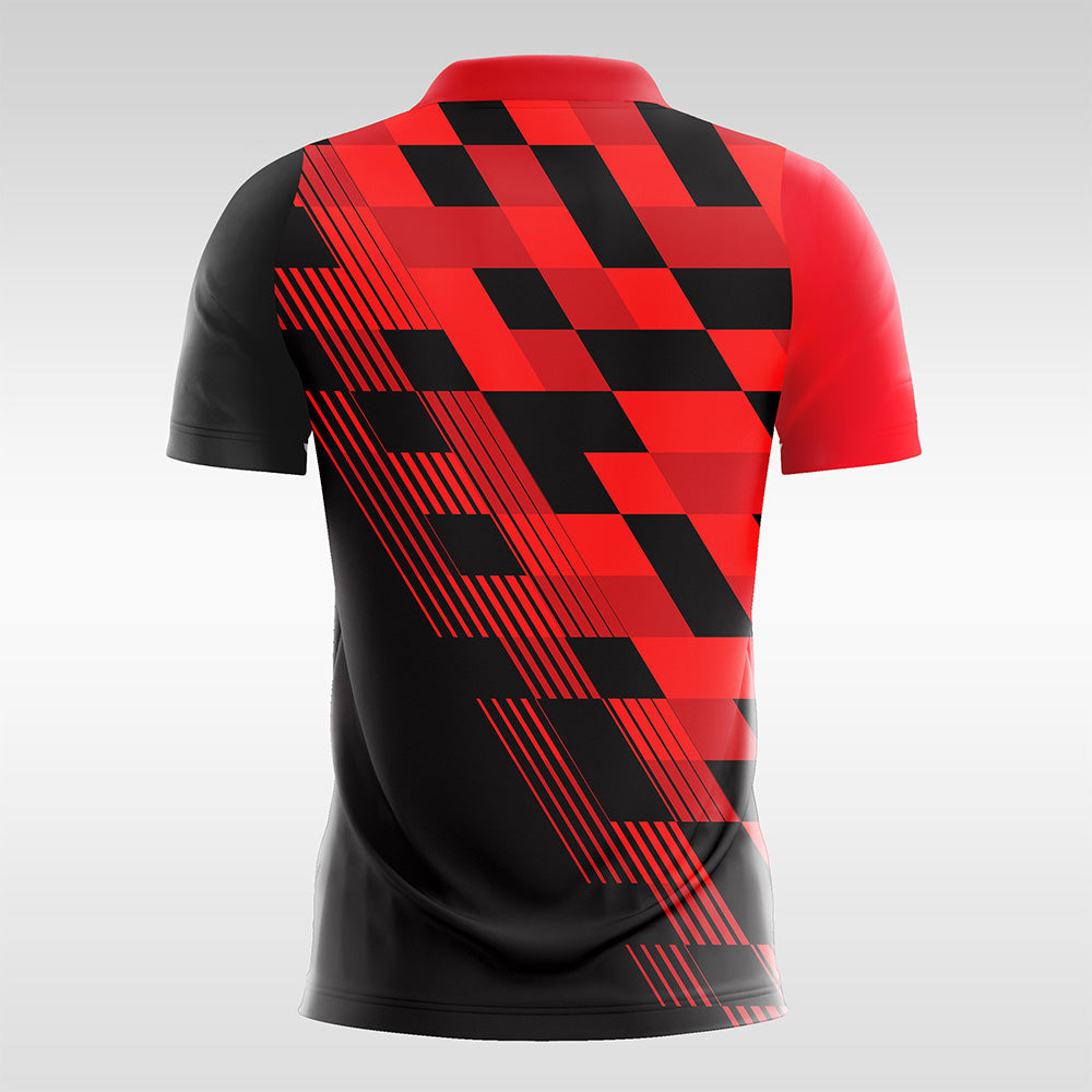 Samurai-Spirit-Men’s Sublimated Football Jersey