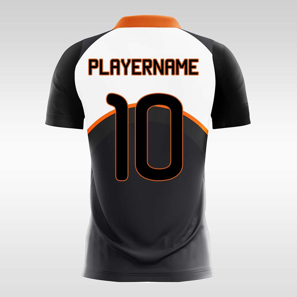 White-textile-Men’s Sublimated Football Jersey