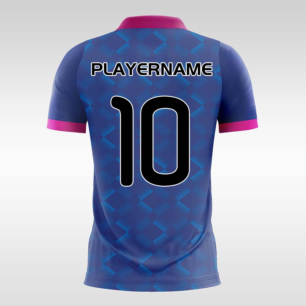 Crystalline-Customized Men's Sublimated Football Jersey