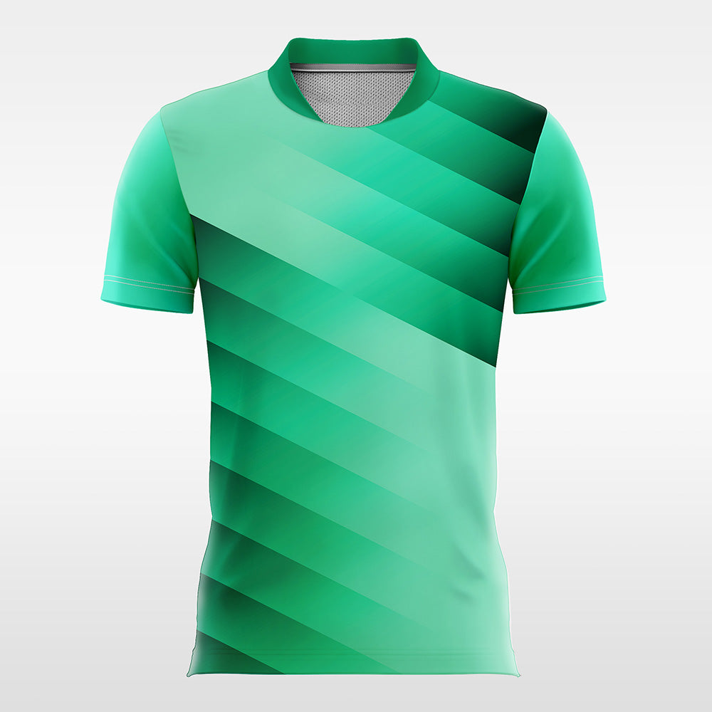 Jade-Customized Men's Sublimated Football Jersey