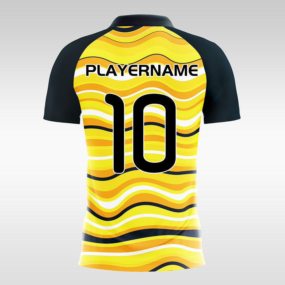 Fluids-Customized Men's Sublimated Football Jersey