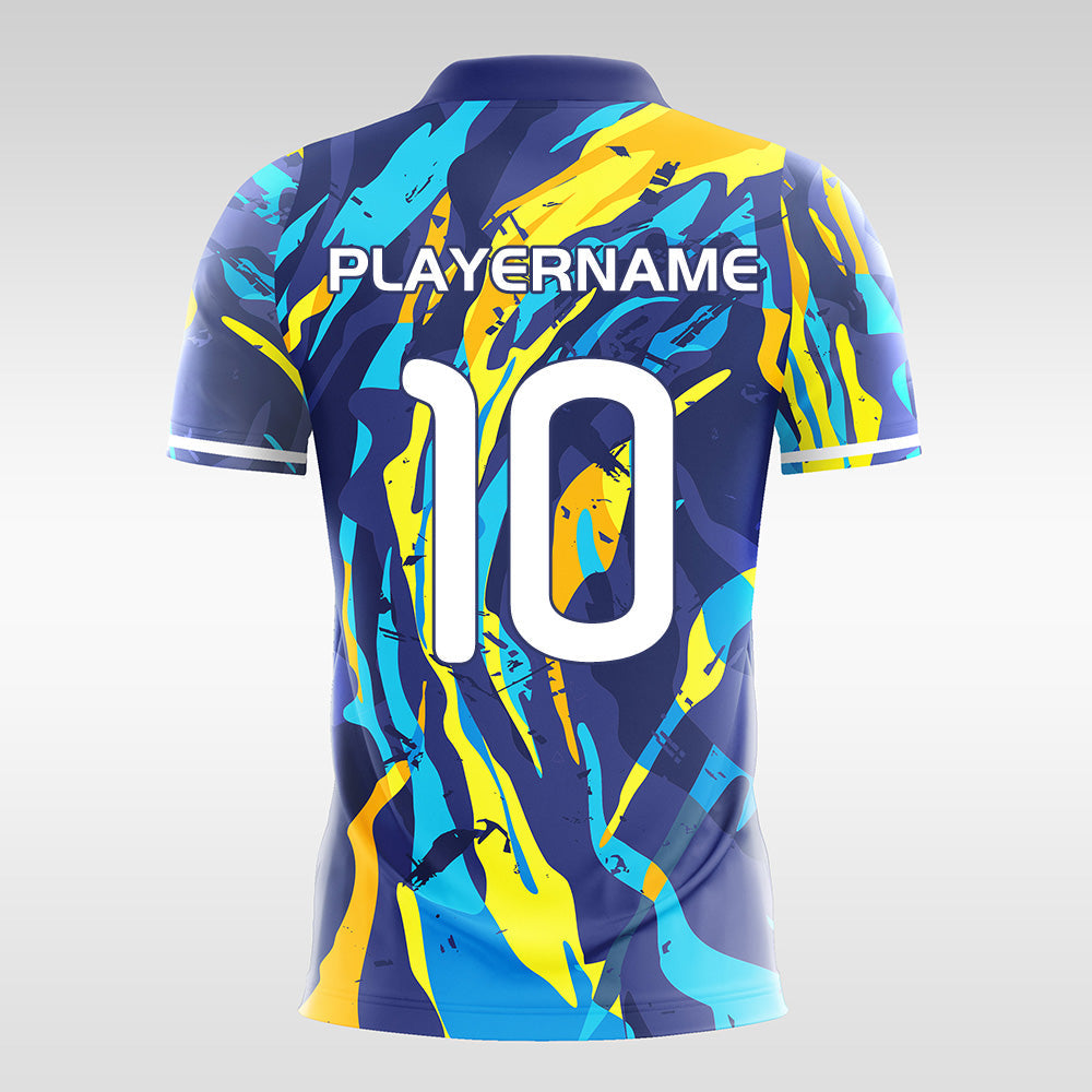 Cool-Breeze-Moon-Customized Men's Sublimated Football Jersey