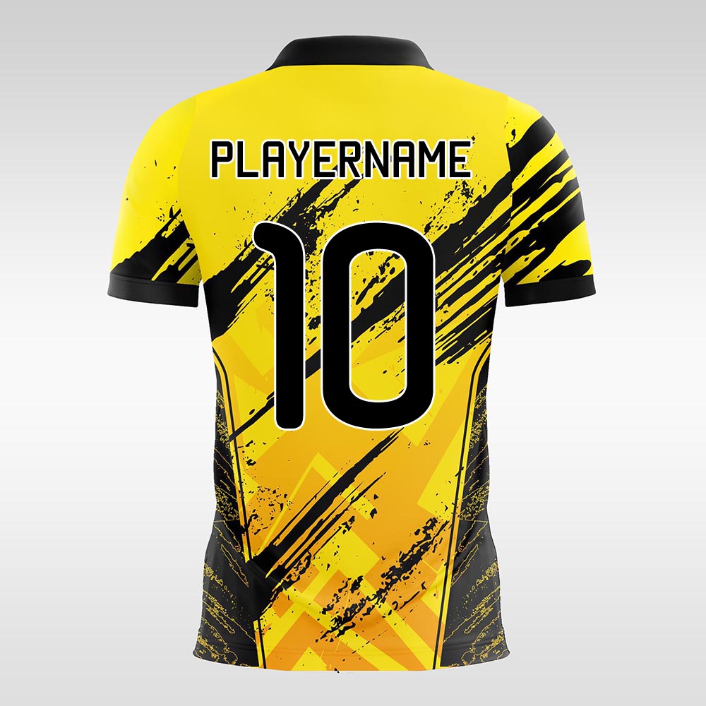 Thunder-Customized Men's Sublimated Football Jersey