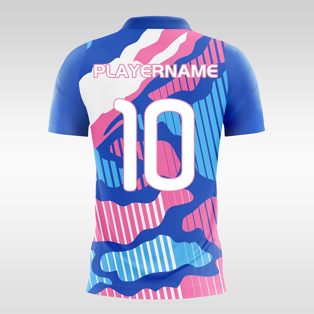 Dreams-Bubbles-Customized Men's Sublimated Football Jersey