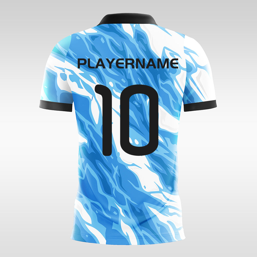 The-Realworld-Customized Men's Sublimated Football Jersey