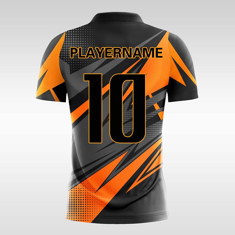 Meteor-Shower-Customized Men's Sublimated Football Jersey