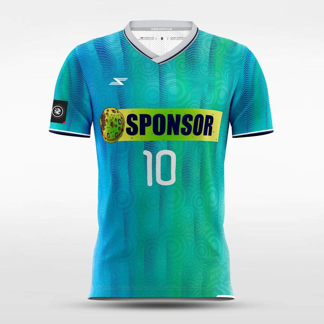 Human Moon Day - Customized Men's Sublimated Football Jersey
