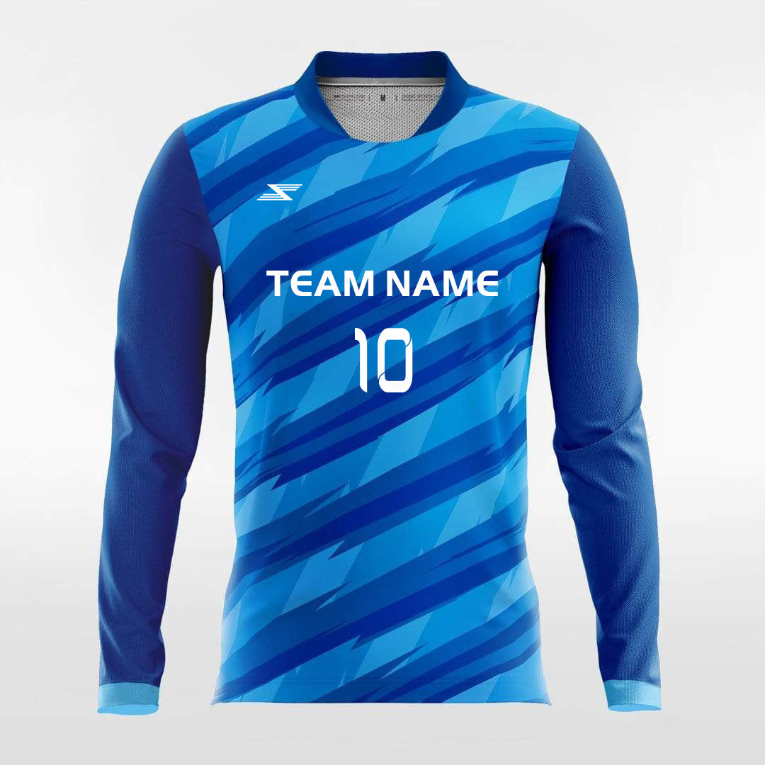 Thorn - Customized Men's Sublimated Long Sleeve Football Jersey