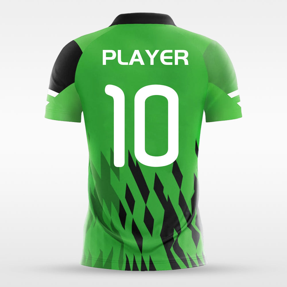 Pixel Fire - Customized Men's Sublimated Football Jersey