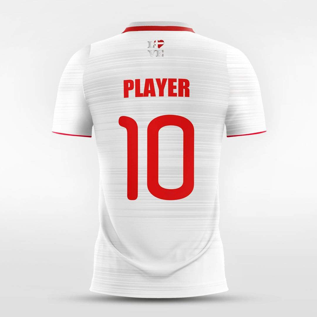 Team Denmark - Customized Men's Sublimated Football Jersey