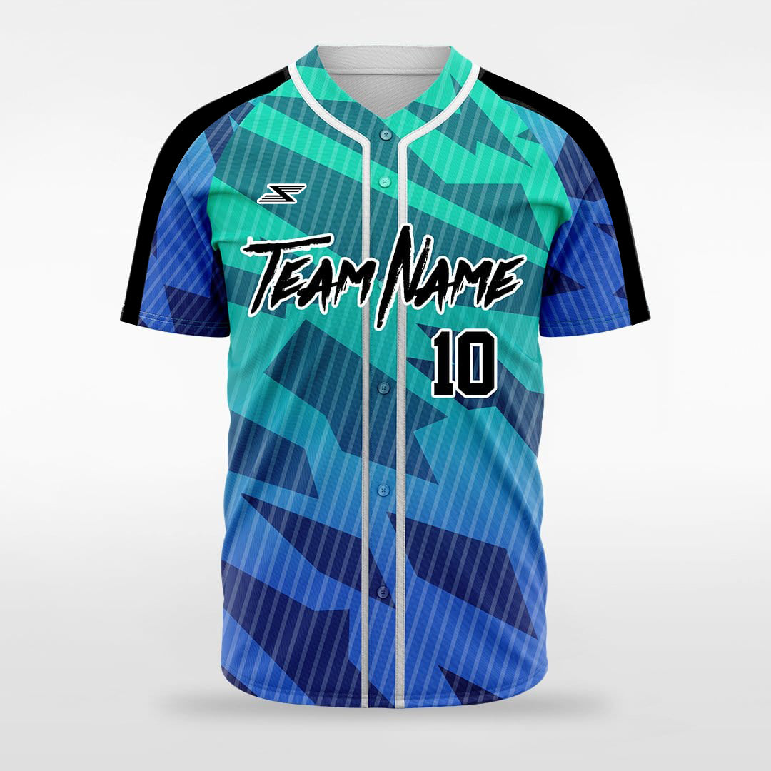 Lifeguard - Customized Men's Sublimated Full-Button Baseball Jersey