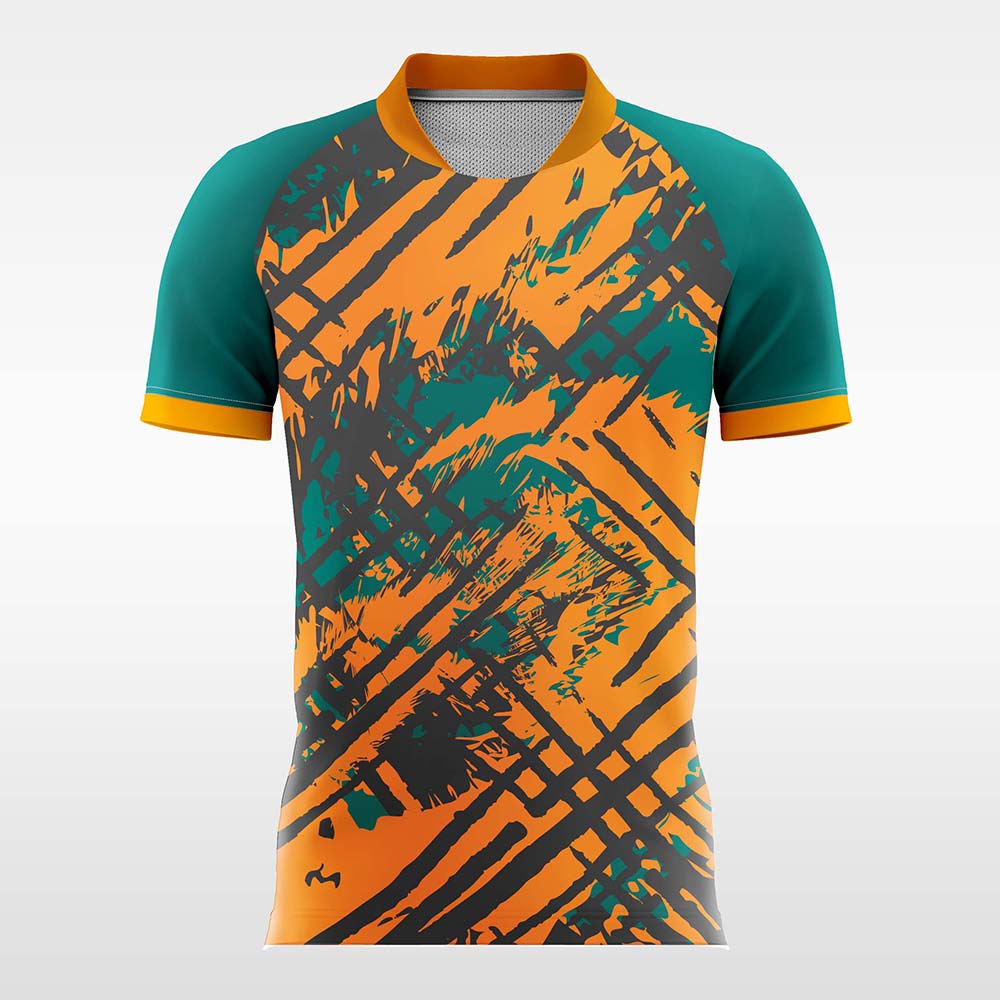 Redclouds-Customized Men's Sublimated Football Jersey