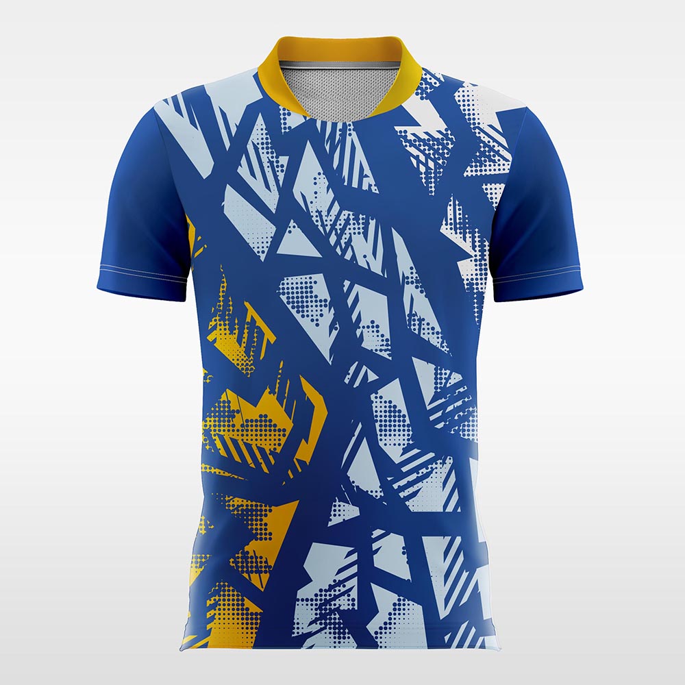 Recklessness-Customized Men's Sublimated Football Jersey