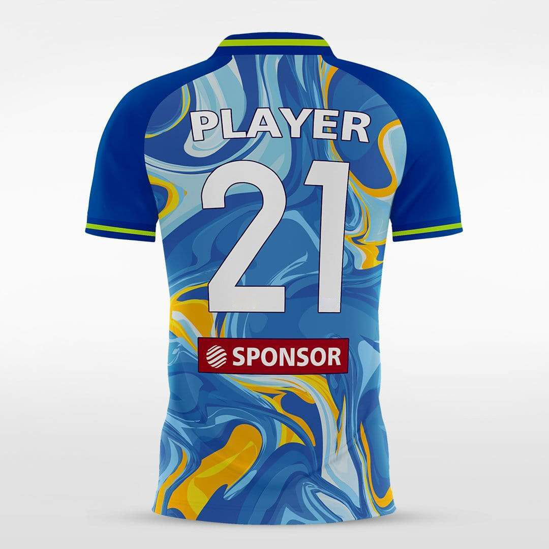 Lava - Customized Men's Sublimated Football Jersey